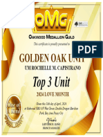 Golden Oak Unit