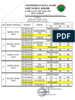 Jadwal Pat 2022-2023