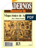 Cuadernos Historia 16 (Serie 1985), Nº 113 - Mapa Étnico de América