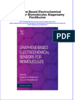 Textbook Ebook Graphene Based Electrochemical Sensors For Biomolecules Alagarsamy Pandikumar All Chapter PDF