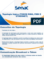 Aula 02 - Topologia Lógica (TOKEN RING, FDDI E ETHERNET)