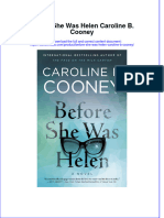Textbook Ebook Before She Was Helen Caroline B Cooney All Chapter PDF