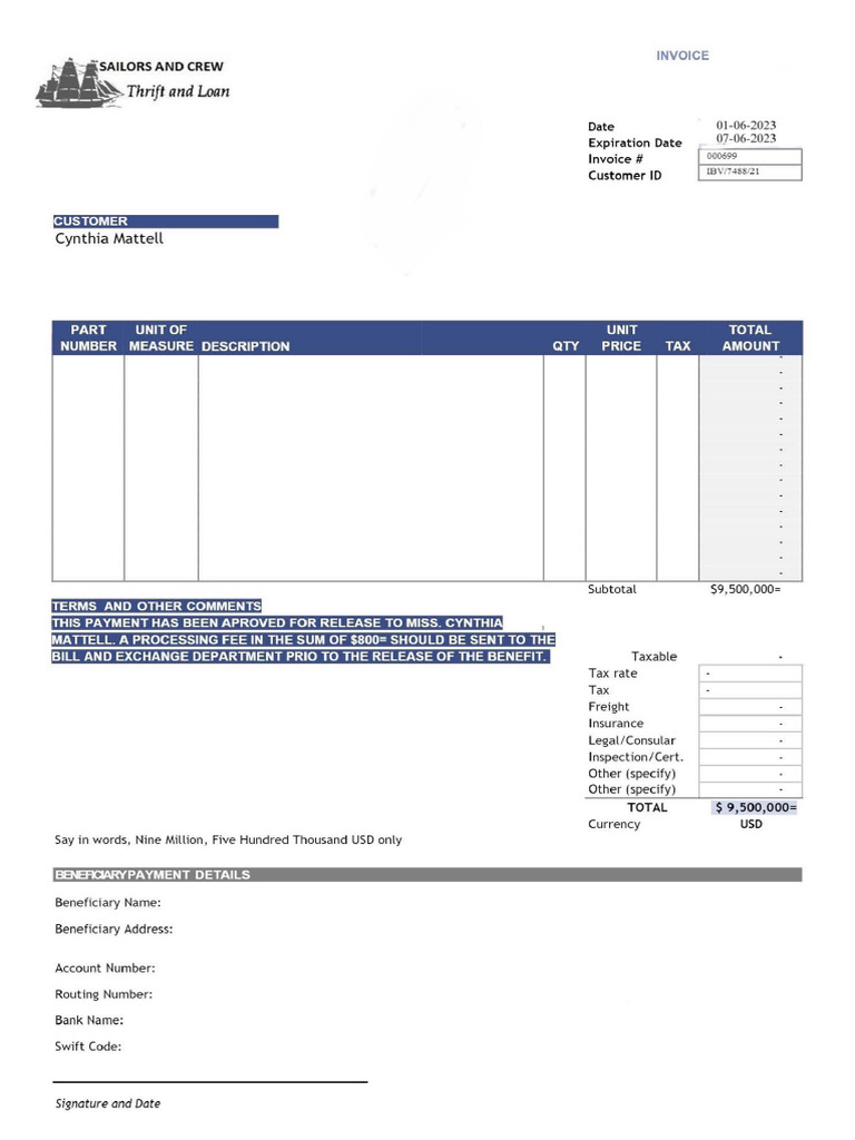 Jun 1, Doc 1 | PDF