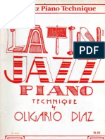 Latin Jazz Piano Technique - Olegario Diaz