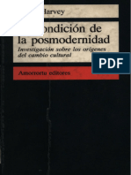Harvey, David (1990) La Condicion de La Posmodernidad (1) - 1-30