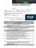 Cheklist - Inspeção de SPDA (COMPLETO)