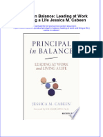 Textbook Ebook Principal in Balance Leading at Work and Living A Life Jessica M Cabeen All Chapter PDF