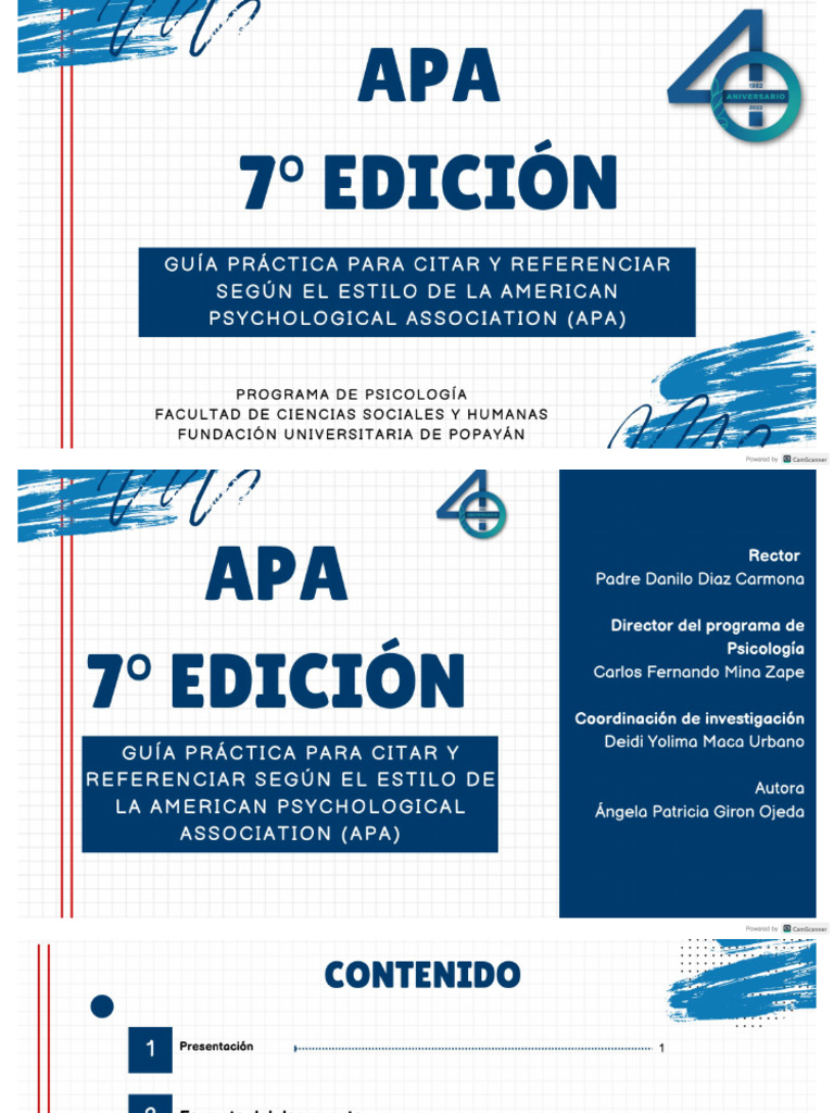 Guía Normas APA 7° Edición | PDF