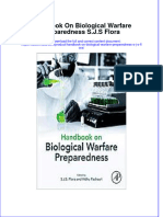 Textbook Ebook Handbook On Biological Warfare Preparedness S J S Flora All Chapter PDF
