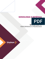 Sonologia e Estetica Musical Unidade III