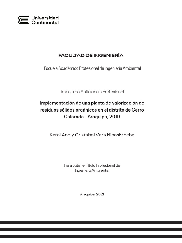 Planta De Valorizacion Pdf Residuos Compost