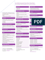 Anson Washington - Extreme Xos Commands Cheat Sheet