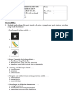 Soal Pat Kelas 1 Tema 8