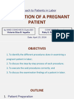 Examination of Pregnant Patient