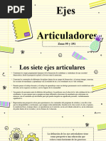 7 Ejes Articuladores de La NEM | PDF