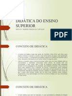 Didática Do Ensino Superior