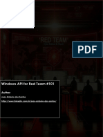 Windows API For Red Team #101: Author