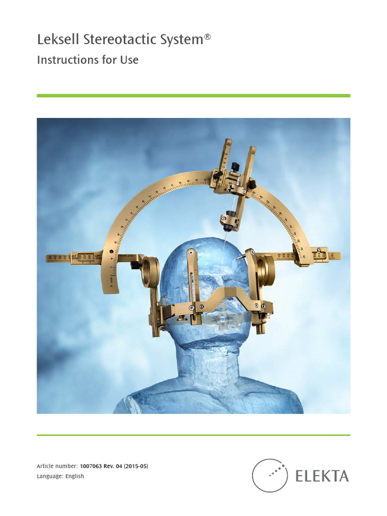 Leksell Stereotactic System | PDF | Neurosurgery | Magnetic Resonance ...