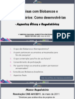 Pesquisas Com Biobancos e Biorrepositorios Como Desenvolve Las Simposio Rede D or Marco 2022