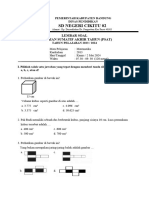 Soal Psat Matematika Kelas 6