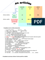 Articles Exercice Grammatical Guide Grammatical Unaun Mento - 91073