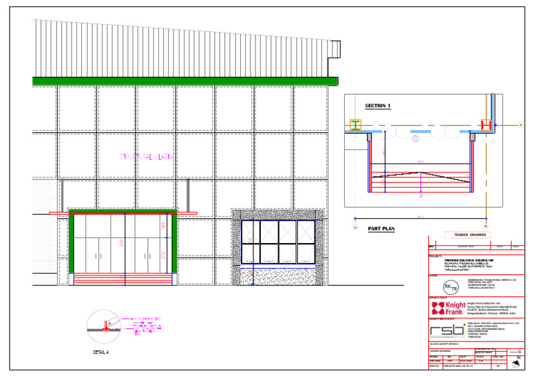 18 RSB RKTR Misc 18 Typical Glass Canopy Detail Model | PDF