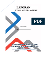 Laporan Observasi PMM