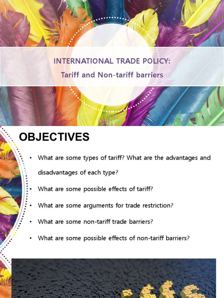 Understanding Tariffs and Trade Barriers | PDF | Cost Of Living ...