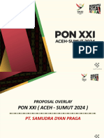 Presentasi Konsep Overlay Cluster Aceh - PON XXI 2024