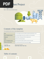 Biogas Plant Project Proposal by Slidesgo