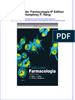 Textbook Ebook Rang Dale Farmacologia 8A Edition Humphrey P Rang All Chapter PDF