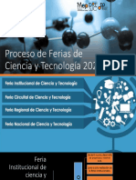 Presentación Peroceso de Feria de Ciencia y Tecnología 2023