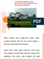 Regresi Linear Ganda (3var), Linieritas Dan Multikul
