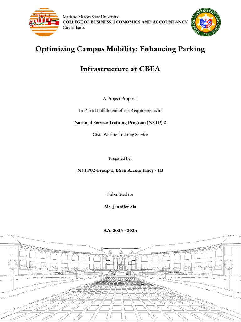NSTP02 Project Proposal Final Draft | PDF | Parking | Transport