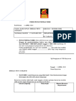 Form Pengunduran Diri