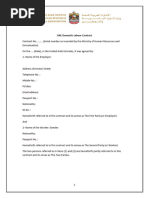 FDW Employment Contract Template | PDF | Employment | Salary