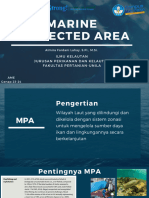 Marine Protected Area: Ilmu Kelautan Jurusan Perikanan Dan Kelautan Fakultas Pertanian-Unila