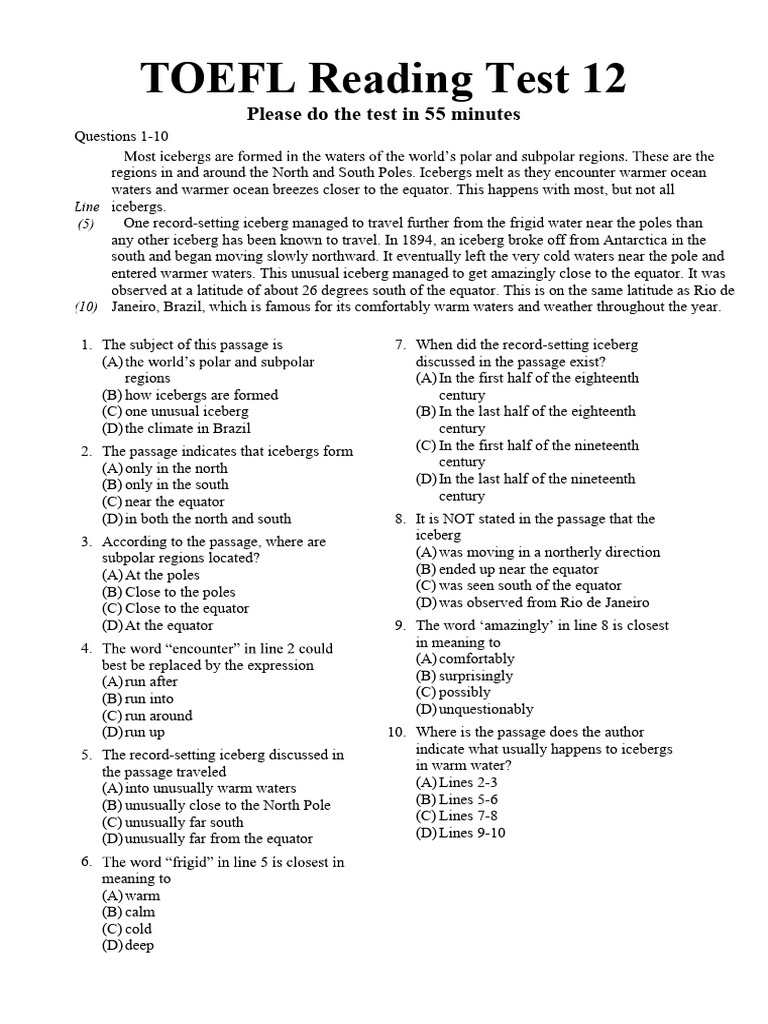 Toefl reading test 12 pdf blood type project gemini