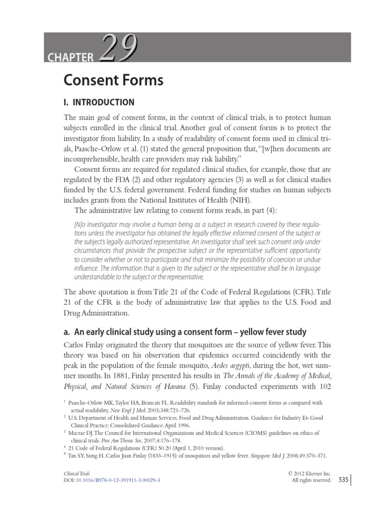 First Page PDF | PDF | Informed Consent | Clinical Trial