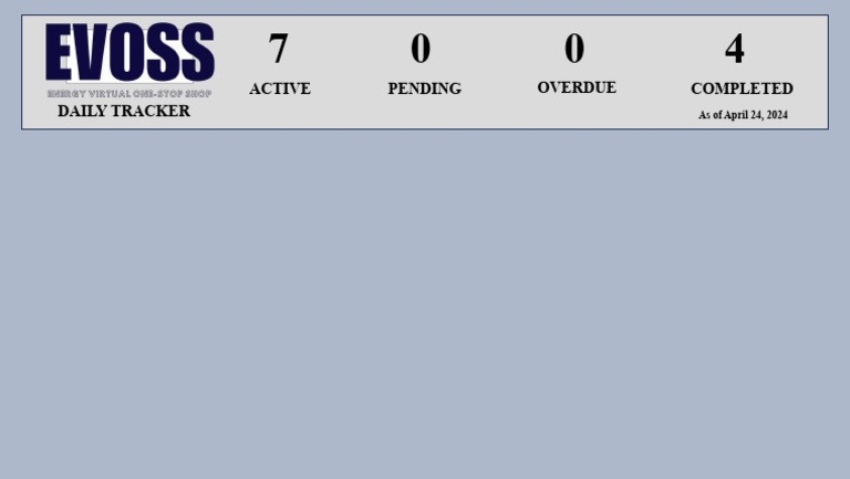 Evoss Daily Tracker | PDF