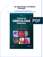 Textbook Ebook Tratado de Ginecologia 1St Edition Febrasgo All Chapter PDF