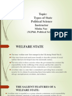 Welfare and ISalmic State