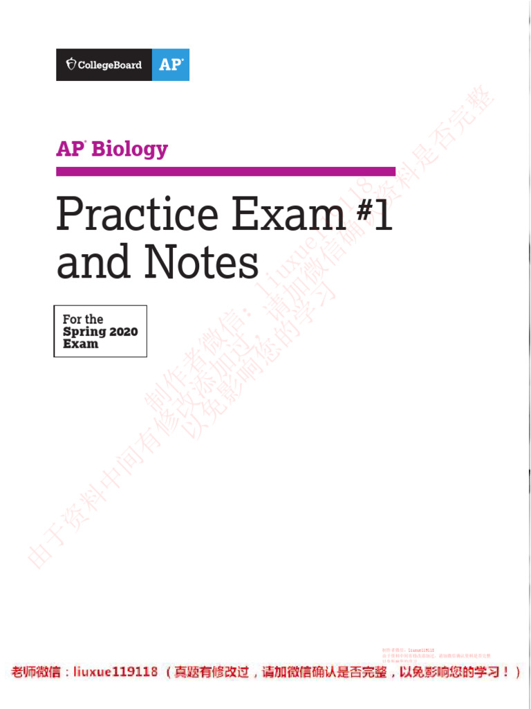 AP Bio 2019 | PDF | Pyruvic Acid | Cellular Respiration
