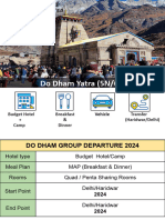 Do Dham Yatra 5N - 6D 2024 Group Departure