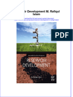Textbook Ebook Reservoir Development M Rafiqul Islam All Chapter PDF