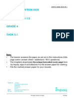 2020-MAT-Grade 09-Jun Exam - Paper 1