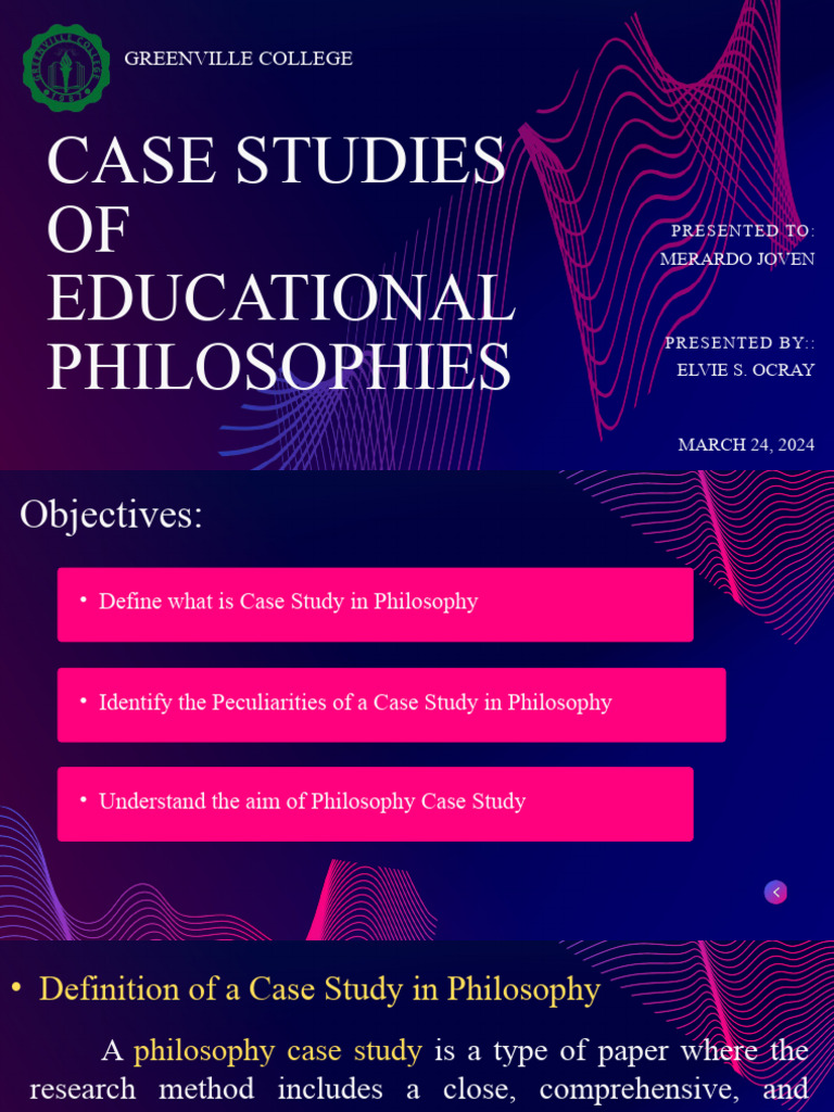 Philosophy Case Study Essentials | PDF | Phrase | Experiment