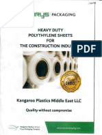 1000 G Polythene Sheet (Kangaroo)