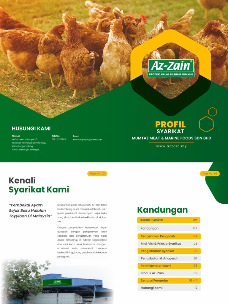 Profail Mumtaz Meat & Marine Foods | PDF