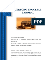 Cuarta Clase Derecho Procesal Laboral